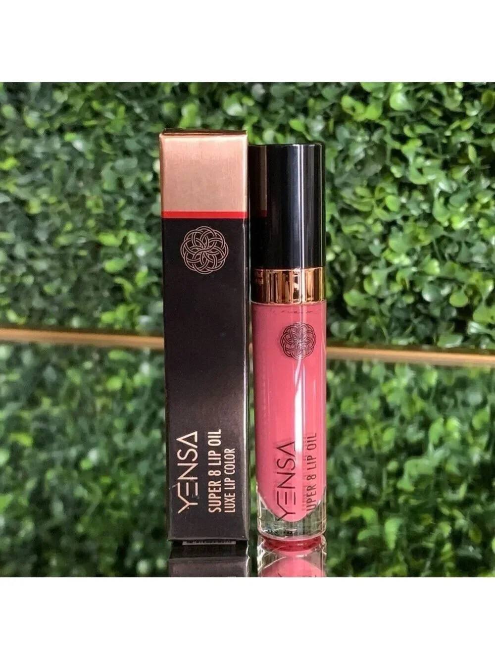 Yensa ON THE MAUVE Super 8 Lip Oil | NEW | Luxe Lip Oil | Rose Mauve